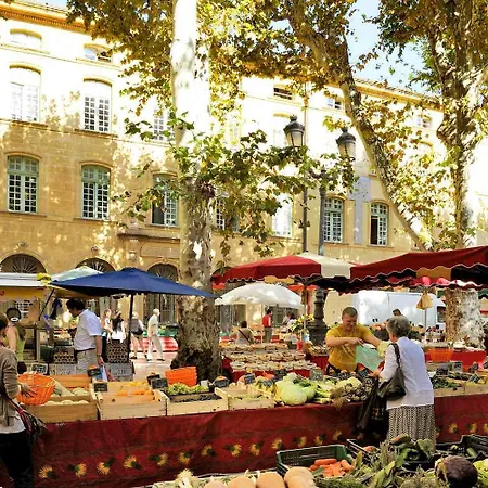 L'olivier - Joli Duplex Au Coeur Du Centre A 2 Pas De La Rotonde Mirabeau Et Des Allees Provencales Apartament